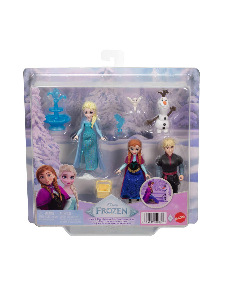 Set figuras Frozen Disney 4