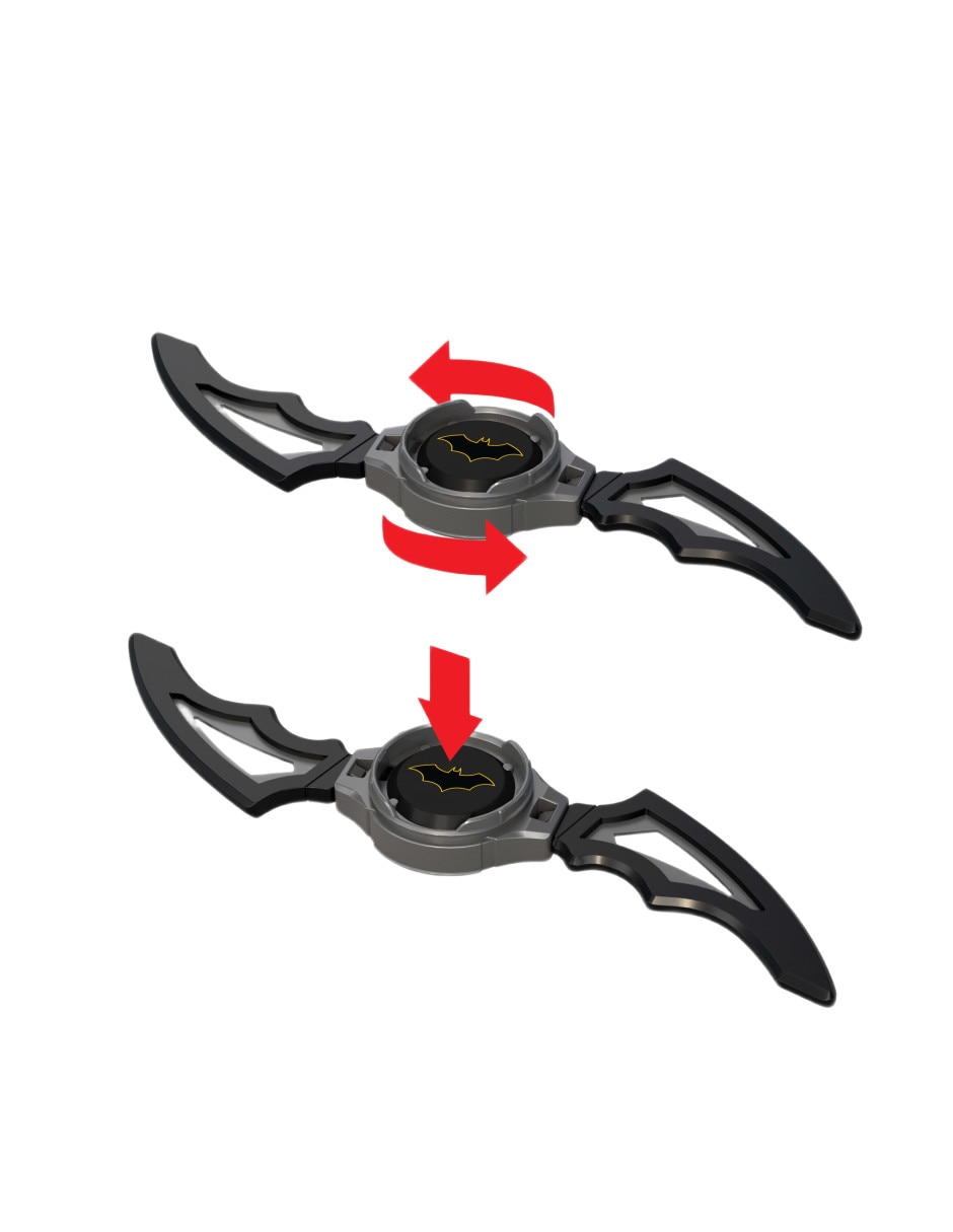 Juguete Batlink Batarang DC Juego de rol para niños 2