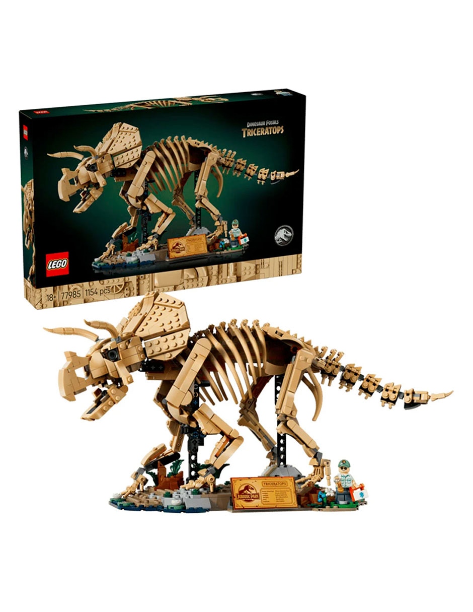 jurassic park fósiles de dinosaurio: triceratops 77985 3
