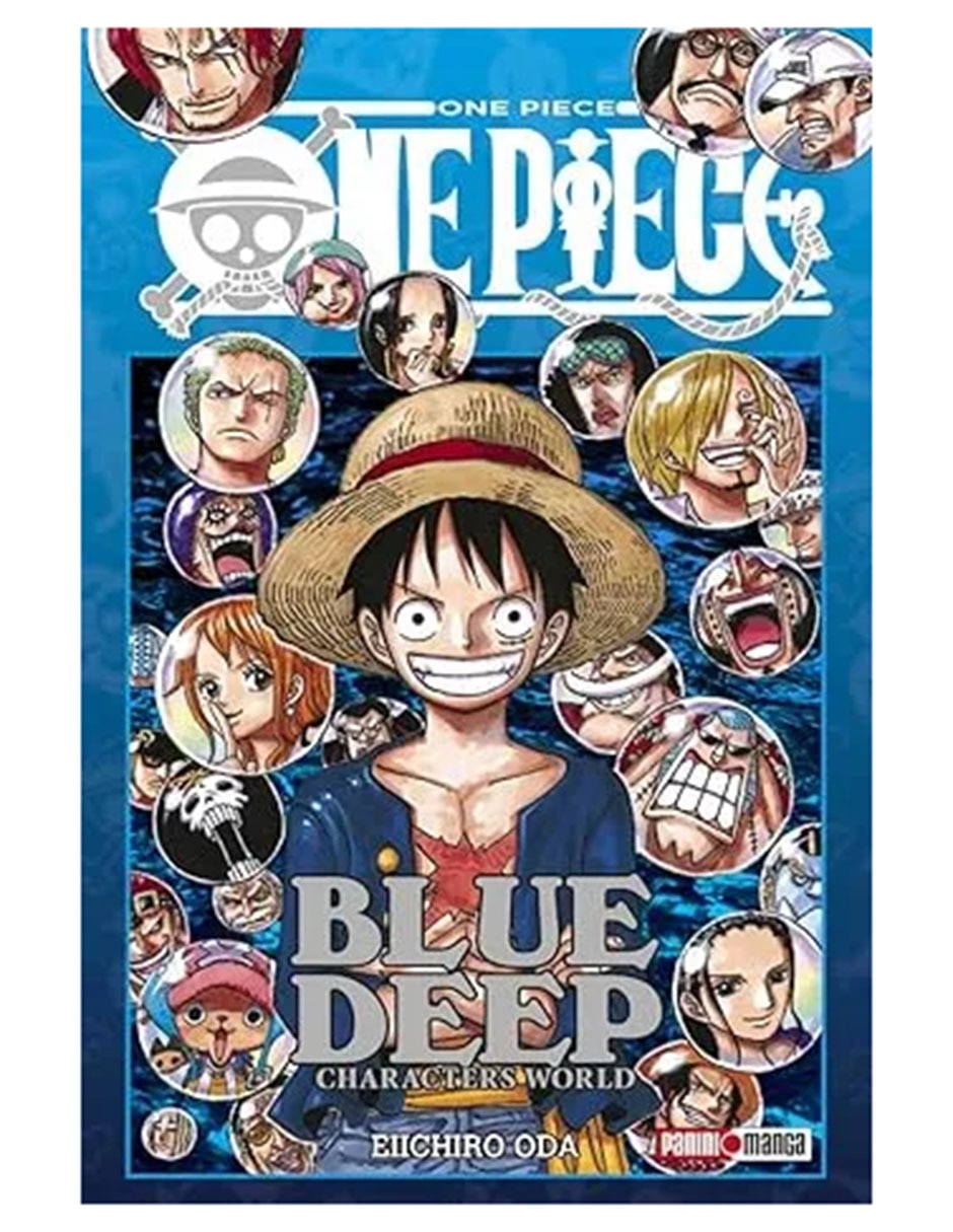 Cómic One Piece Blue Deep: Characters World de 1