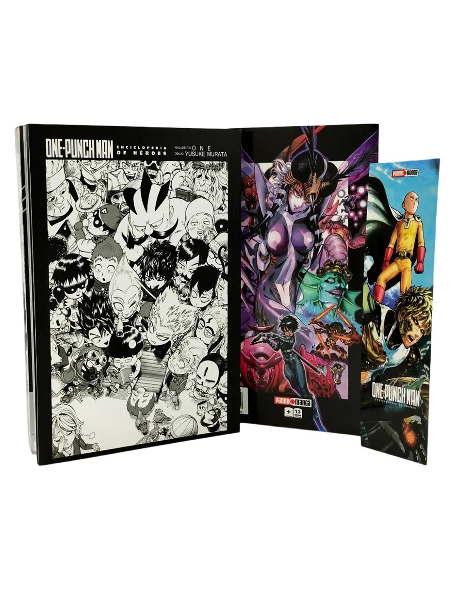 Cómic One Punch Man: Enciclopedia de héroes de 2