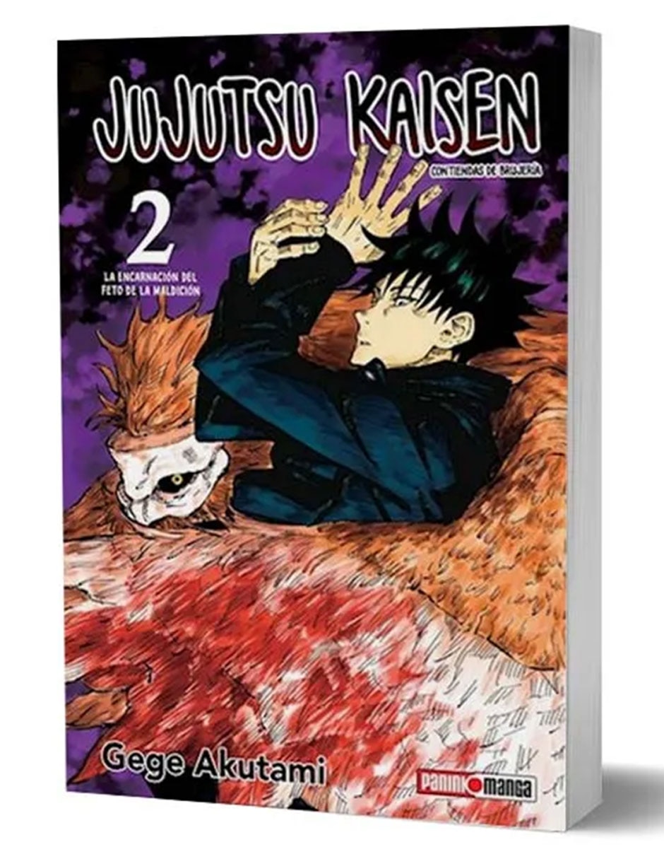 Cómic Jujutsu Kaisen n.° 2 (La encarnación del feto de la maldición) de Gege Akutami 2