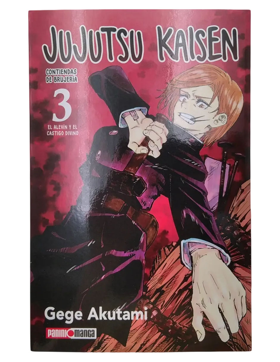 Cómic Jujutsu Kaisen Vol. 3: El alevín y el castigo divino de Cómic Jujutsu Kaisen Vol. 3: El alevín y el castigo divino de