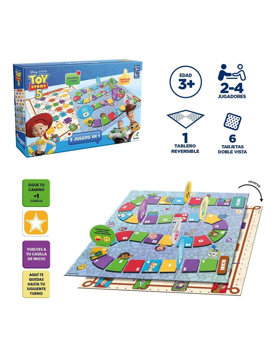 Juego de Mesa 2 en 1 de Toy Story 5