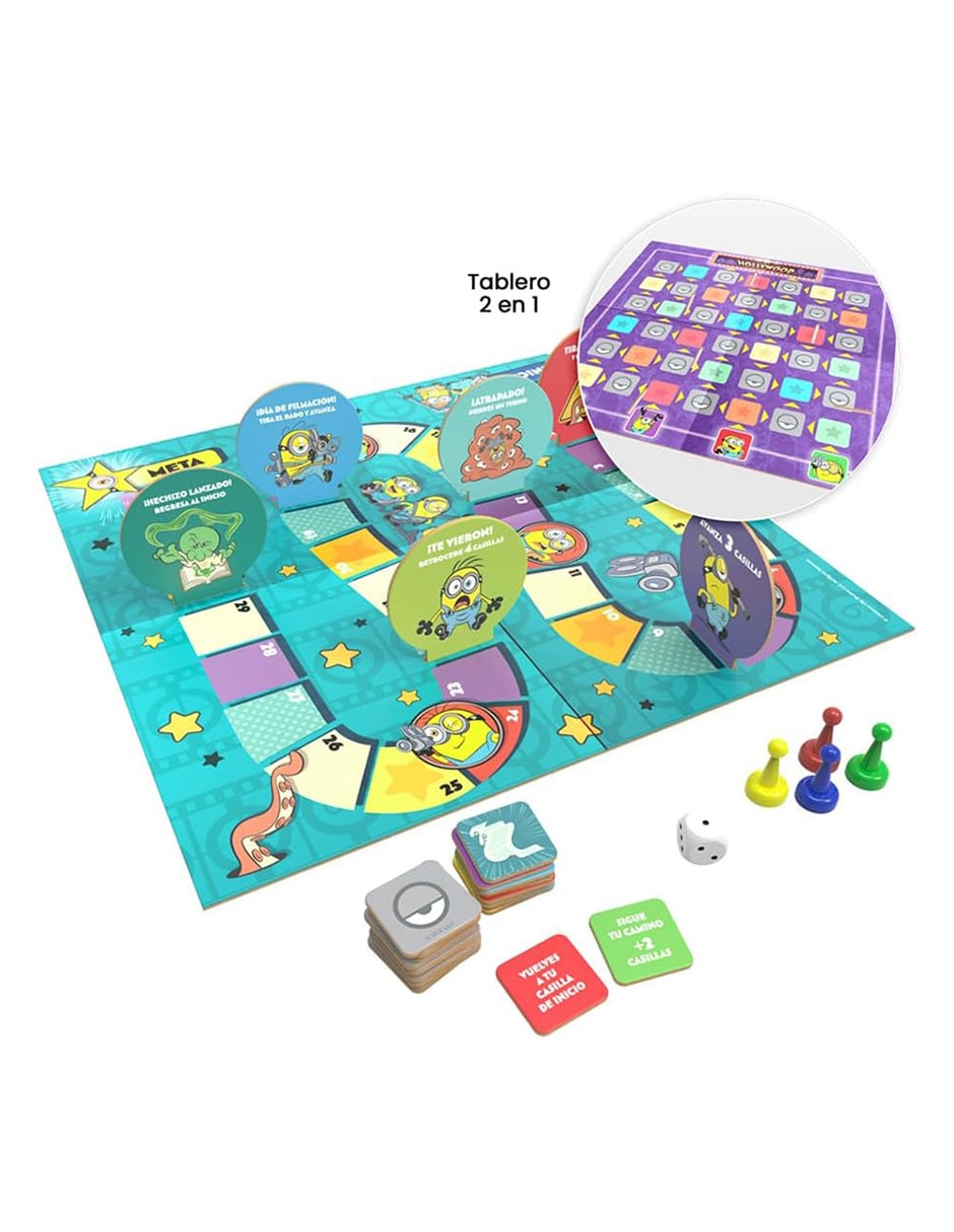 Juego de mesa 2 en 1 Minions Juego de mesa 2 en 1 Minions