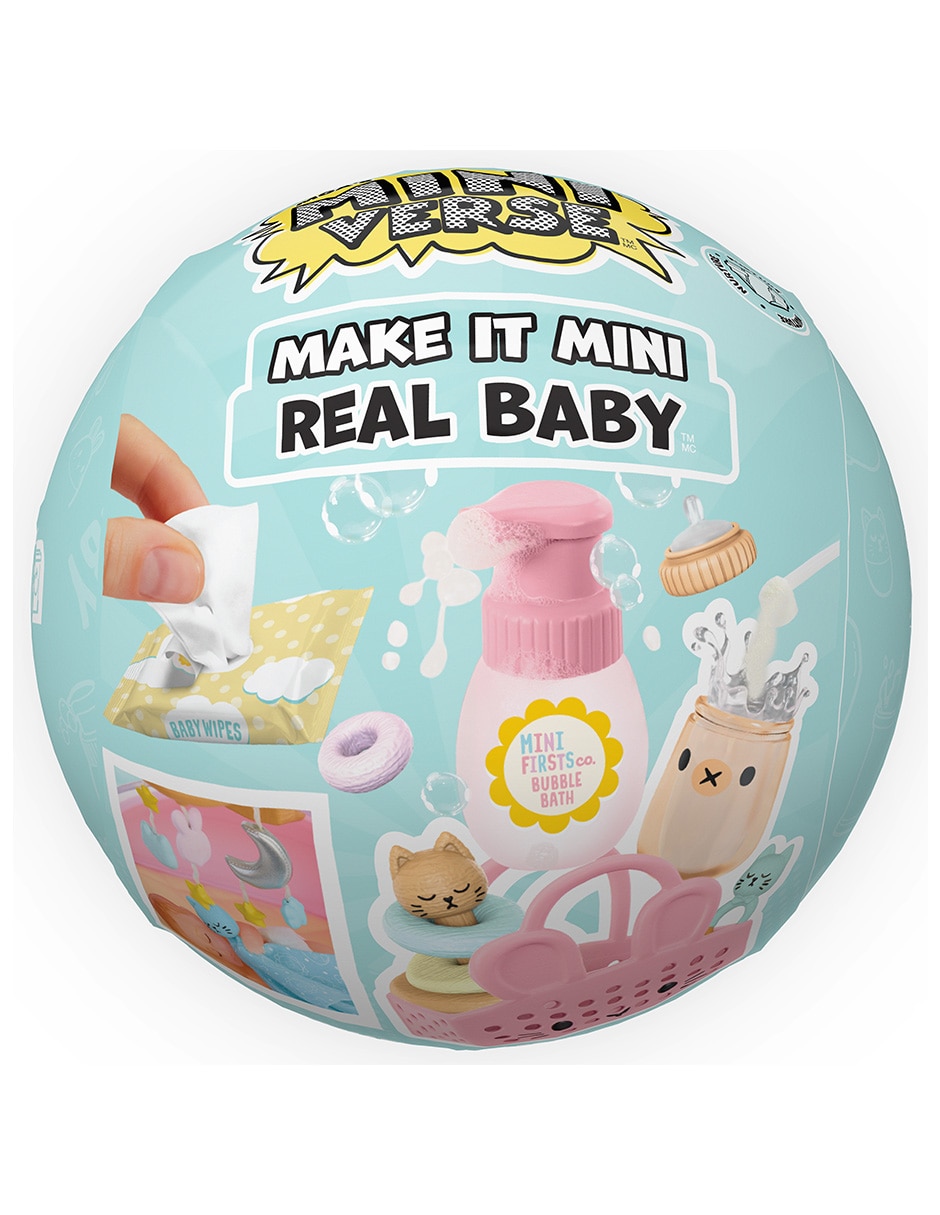 Minicoleccionable Miniverse Mini Real Baby Nurt juego de rol para niños 1