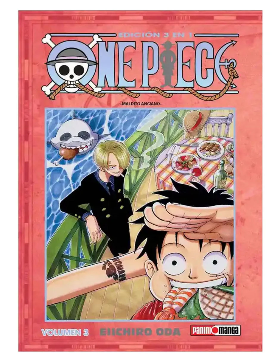 Cómic One Piece (3 En 1) N.3 de 1