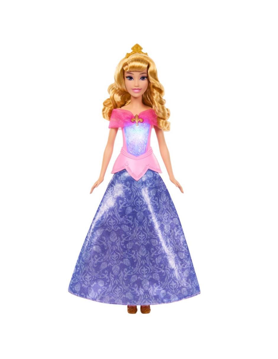 Muñeca Barbie aurora vestido transformable 4
