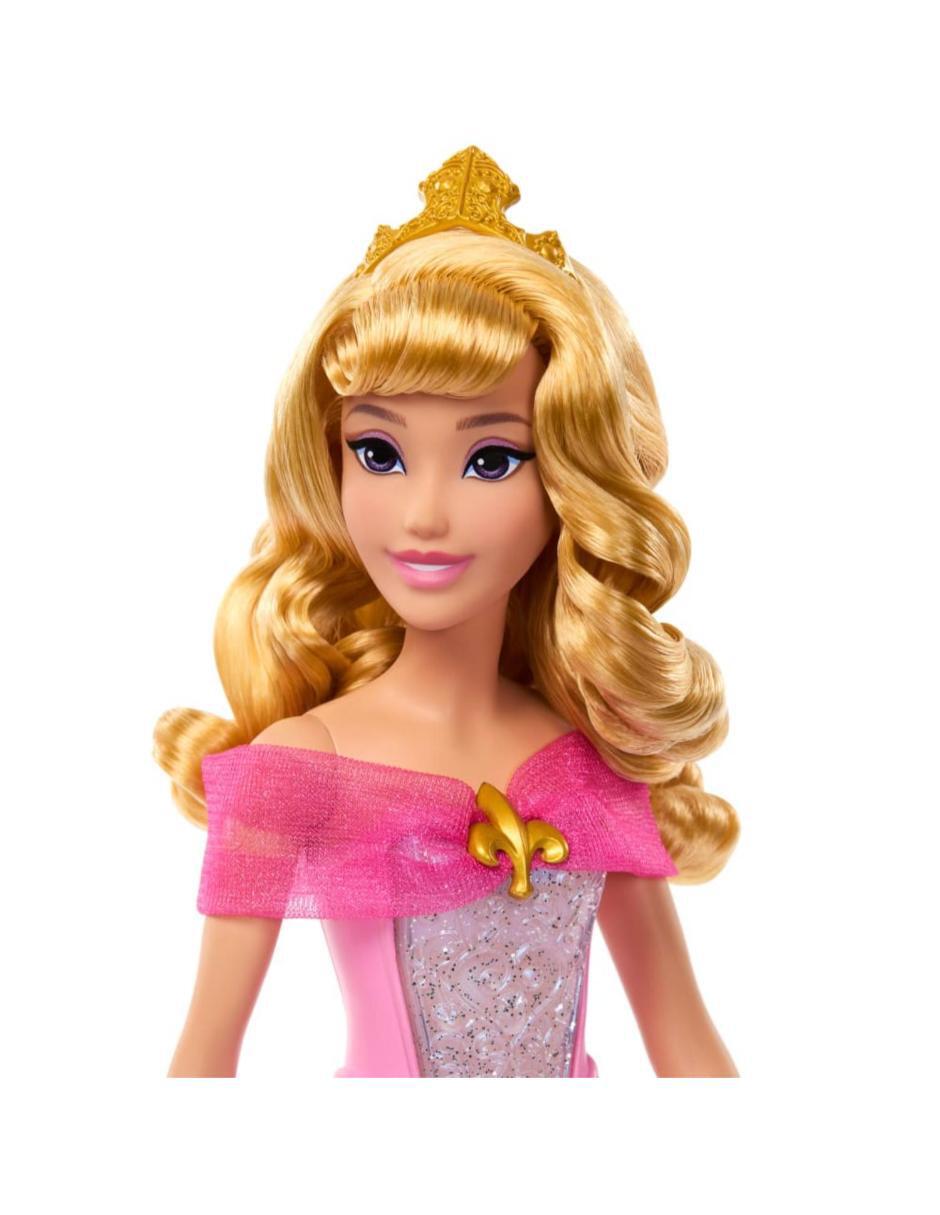 Muñeca Barbie aurora vestido transformable 3