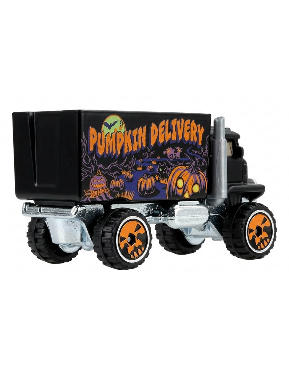 Automóvil pumkin delivery Halloween 2