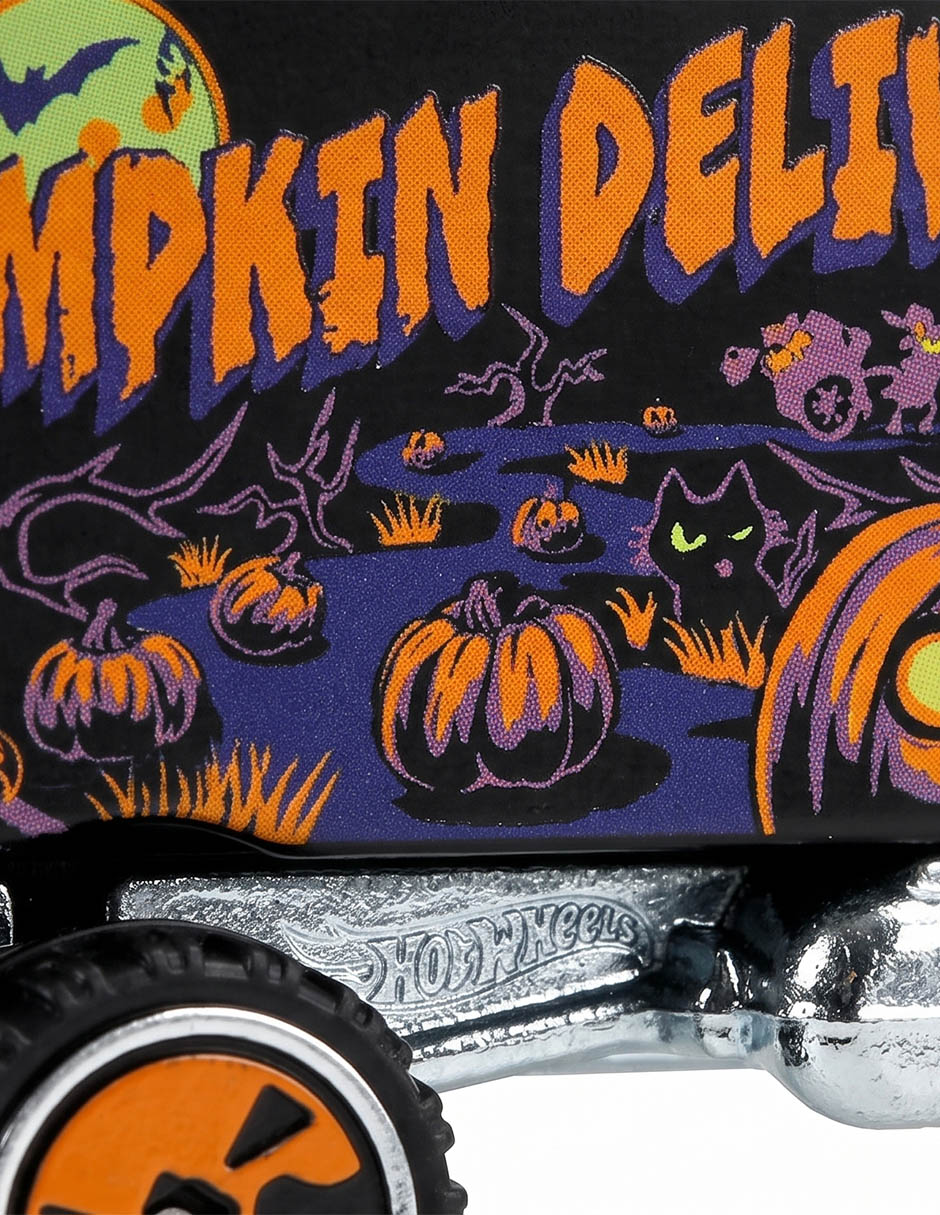 Automóvil pumkin delivery Halloween 4