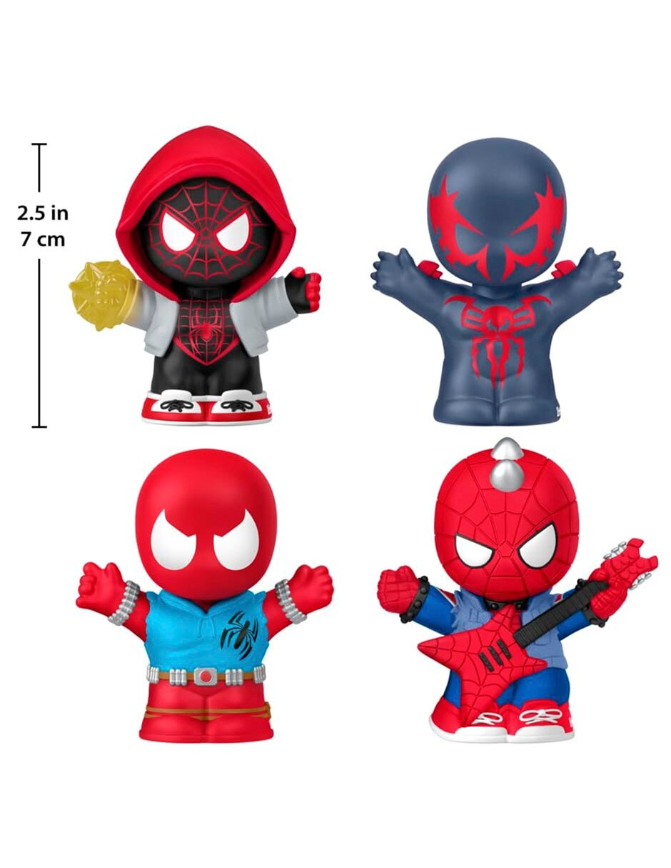 Set figuras de acción marvel the amazing spider-man 7