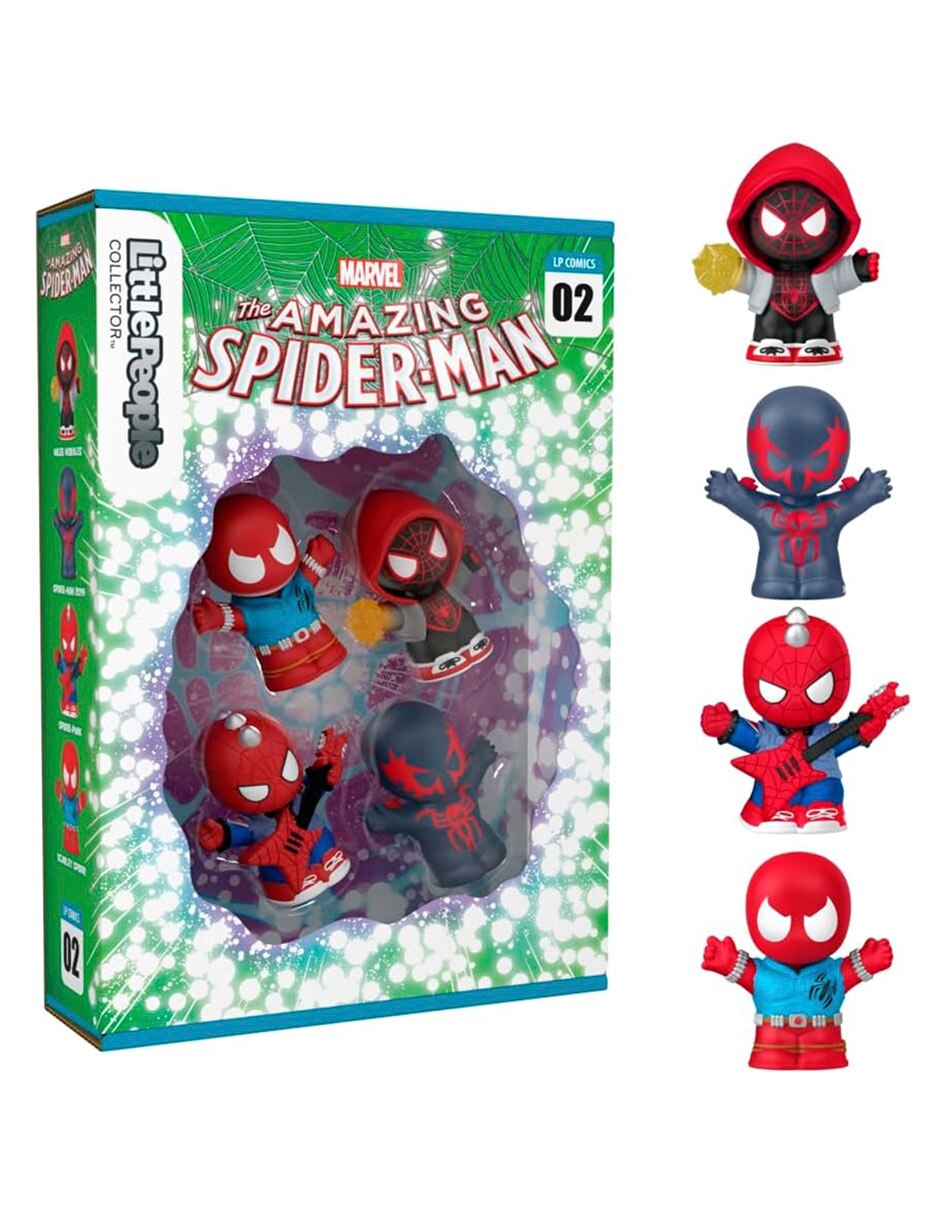 Set figuras de acción marvel the amazing spider-man 6