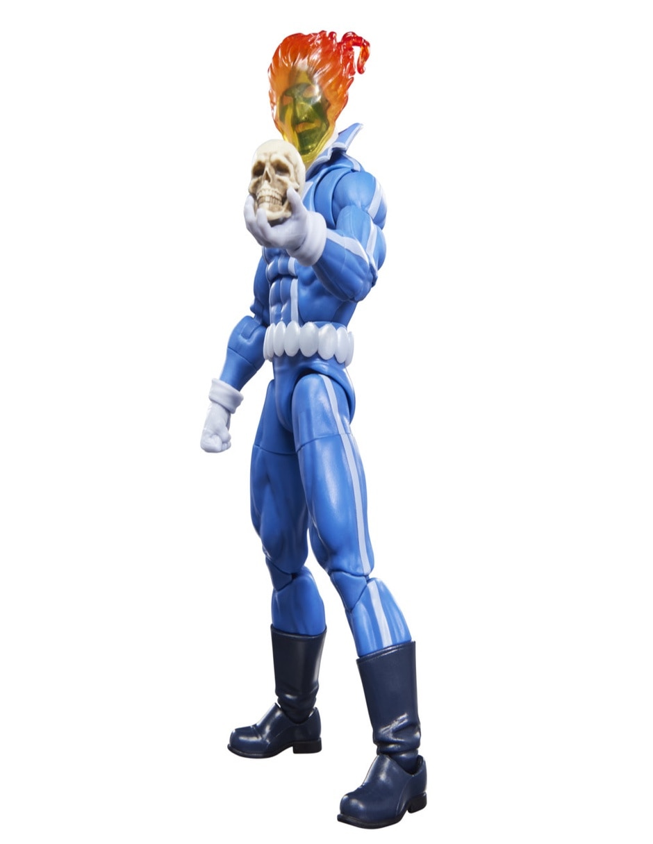 Figura coleccionable articulada legends series: vengador fantasma Johnny Blaze con motocicleta Collectors 2