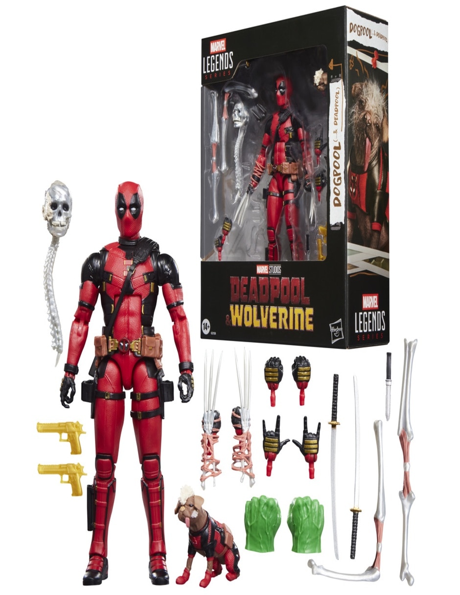 Figura coleccionable articulada Studios Dogpool y Deadpool Collectors 11