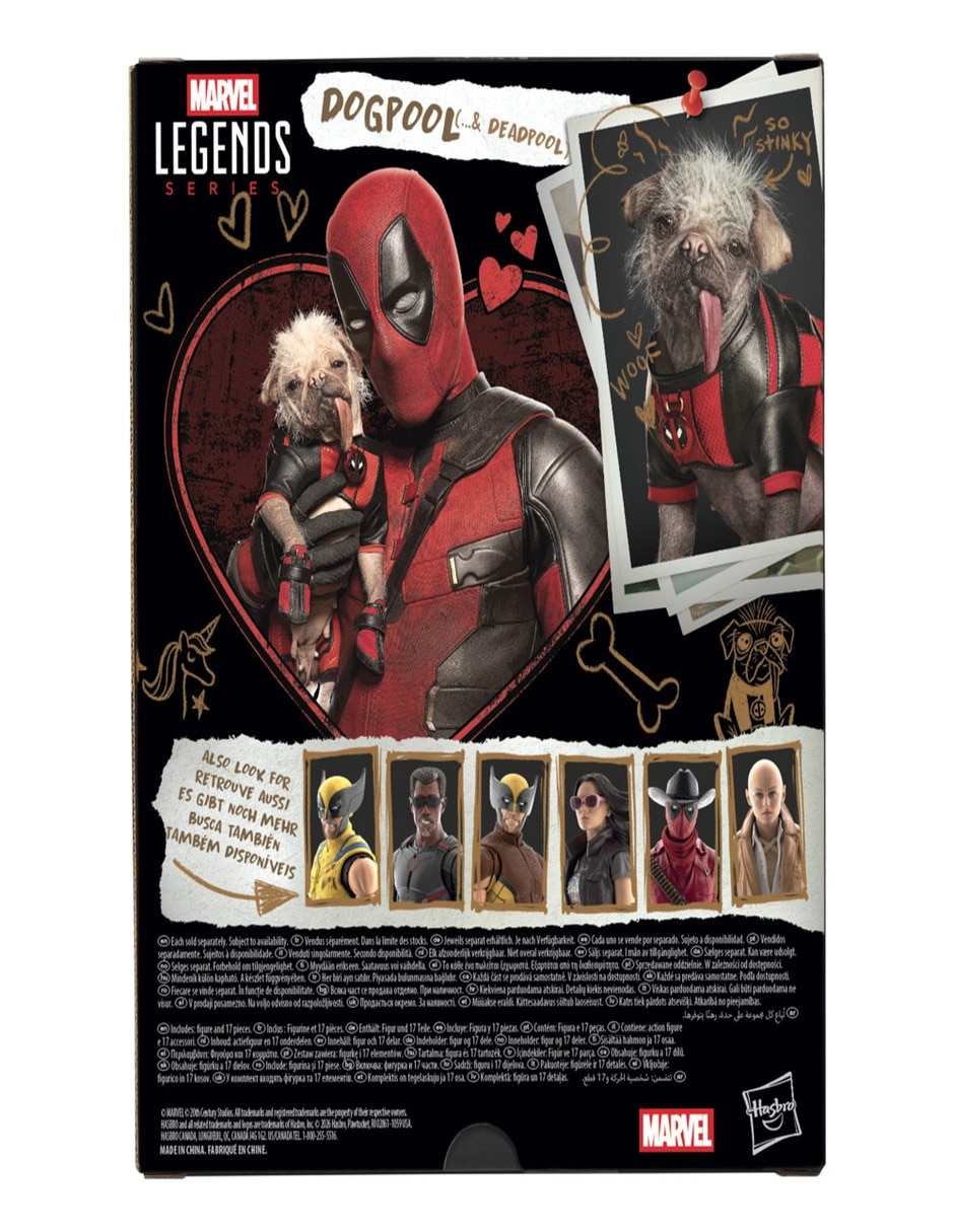 Figura coleccionable articulada Studios Dogpool y Deadpool Collectors 3