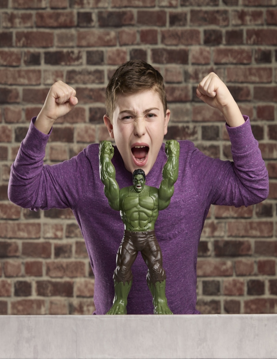 Figura de accion articulada Marvel:Sspider-man Hulk Estándar