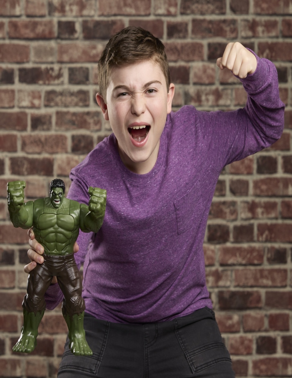 Figura de accion articulada Marvel:Sspider-man Hulk Estándar