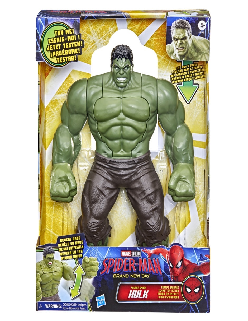 Figura de accion articulada Marvel:Sspider-man Hulk Estándar