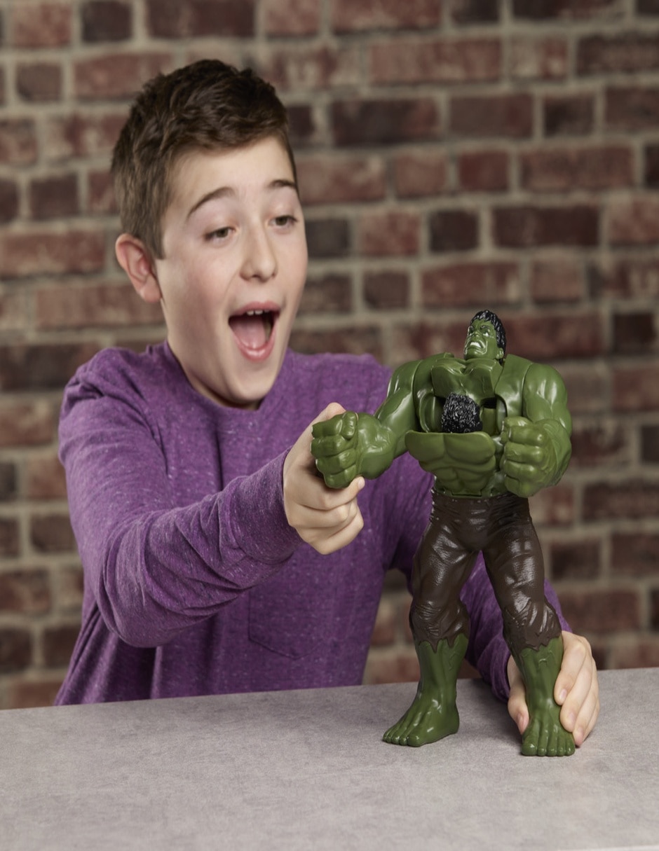 Figura de accion articulada Marvel:Sspider-man Hulk Estándar