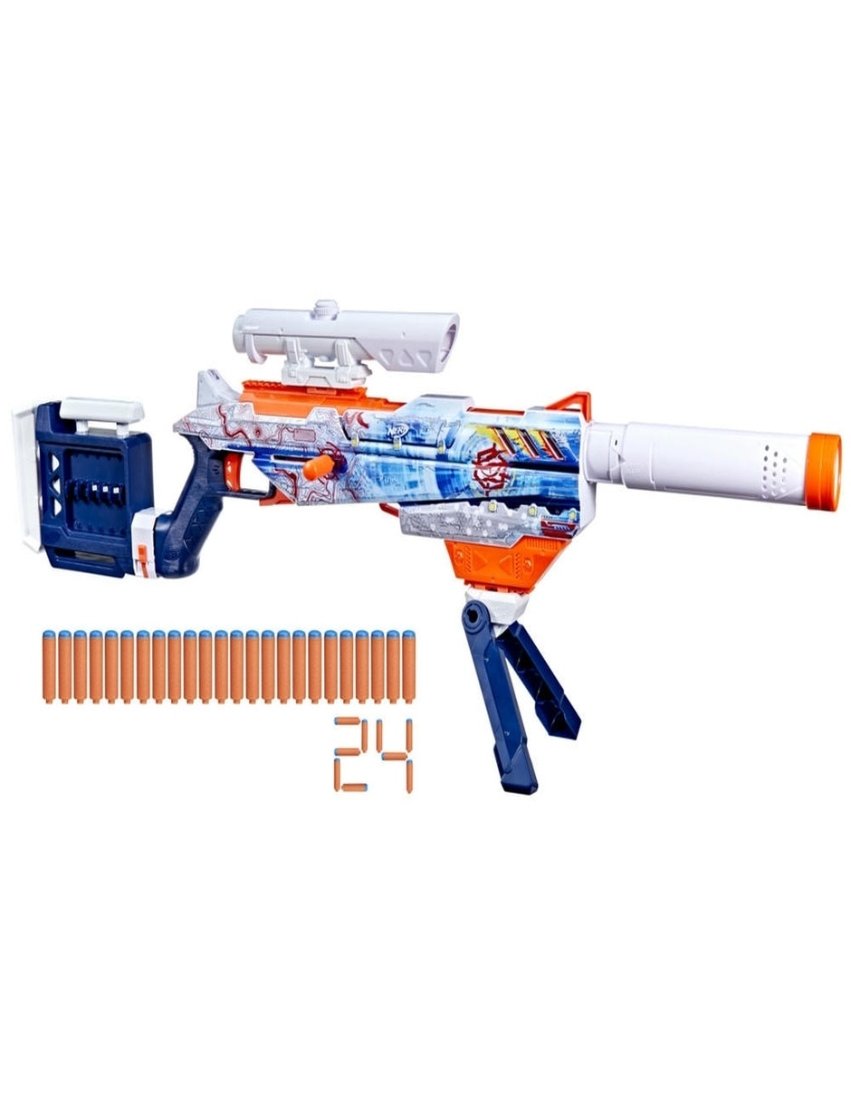 Lanzadardos Nerf Loadout Arctic Zerostriker