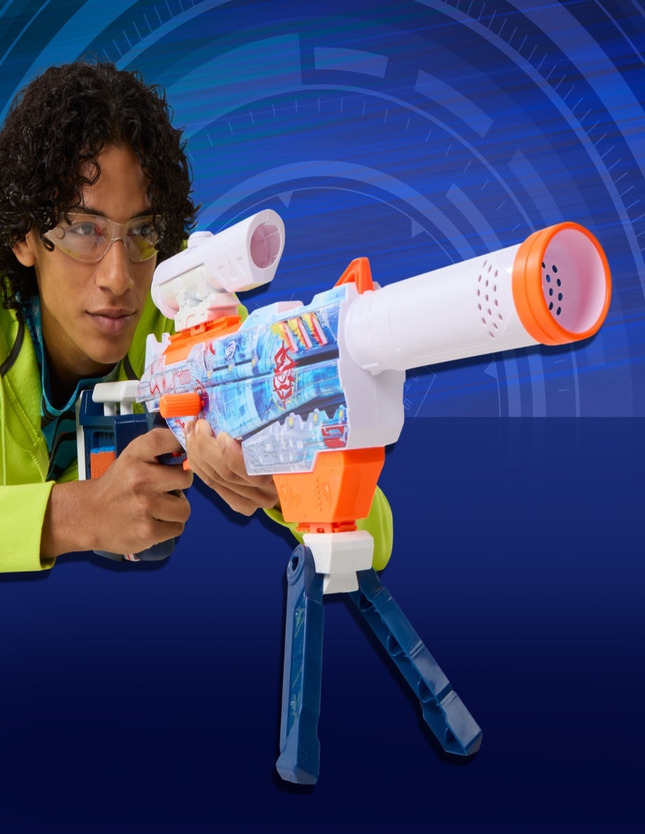 Lanzadardos Nerf Loadout Arctic Zerostriker