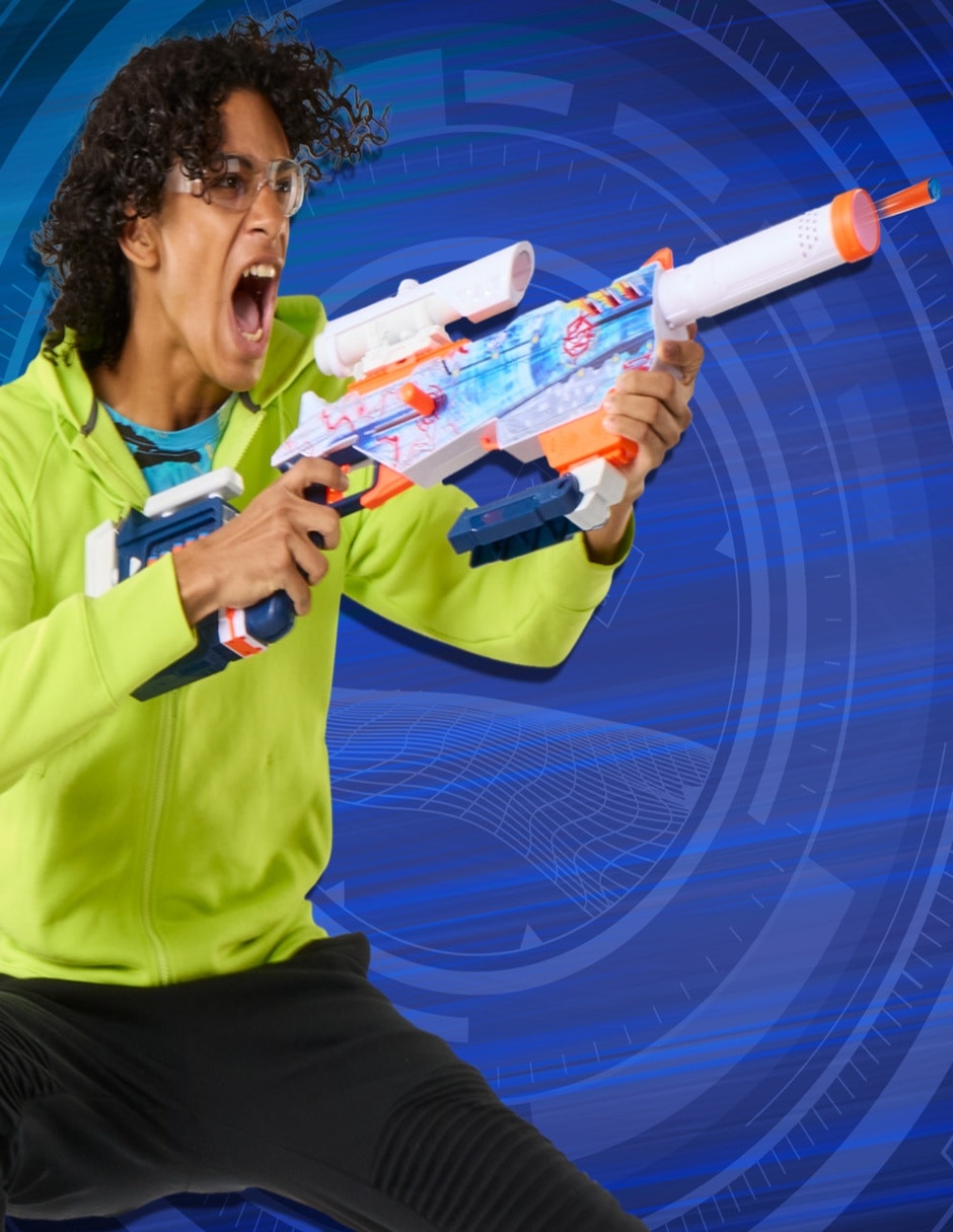 Lanzadardos Nerf Loadout Arctic Zerostriker