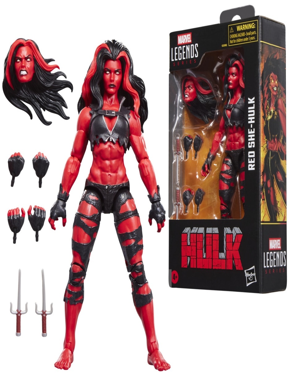 Figura Coleccionable articulada : Legends series She Hulk Collectors 4