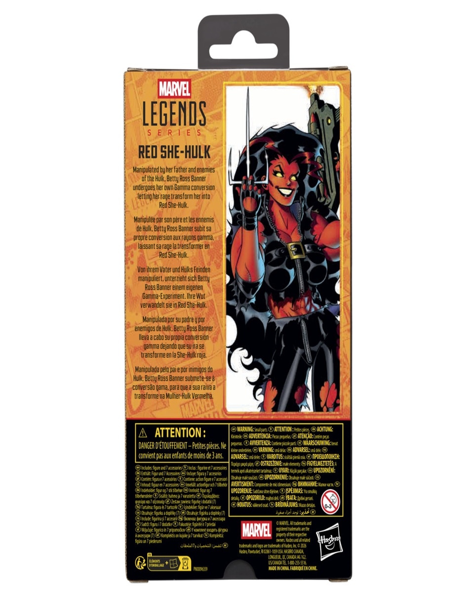 Figura Coleccionable articulada : Legends series She Hulk Collectors 3