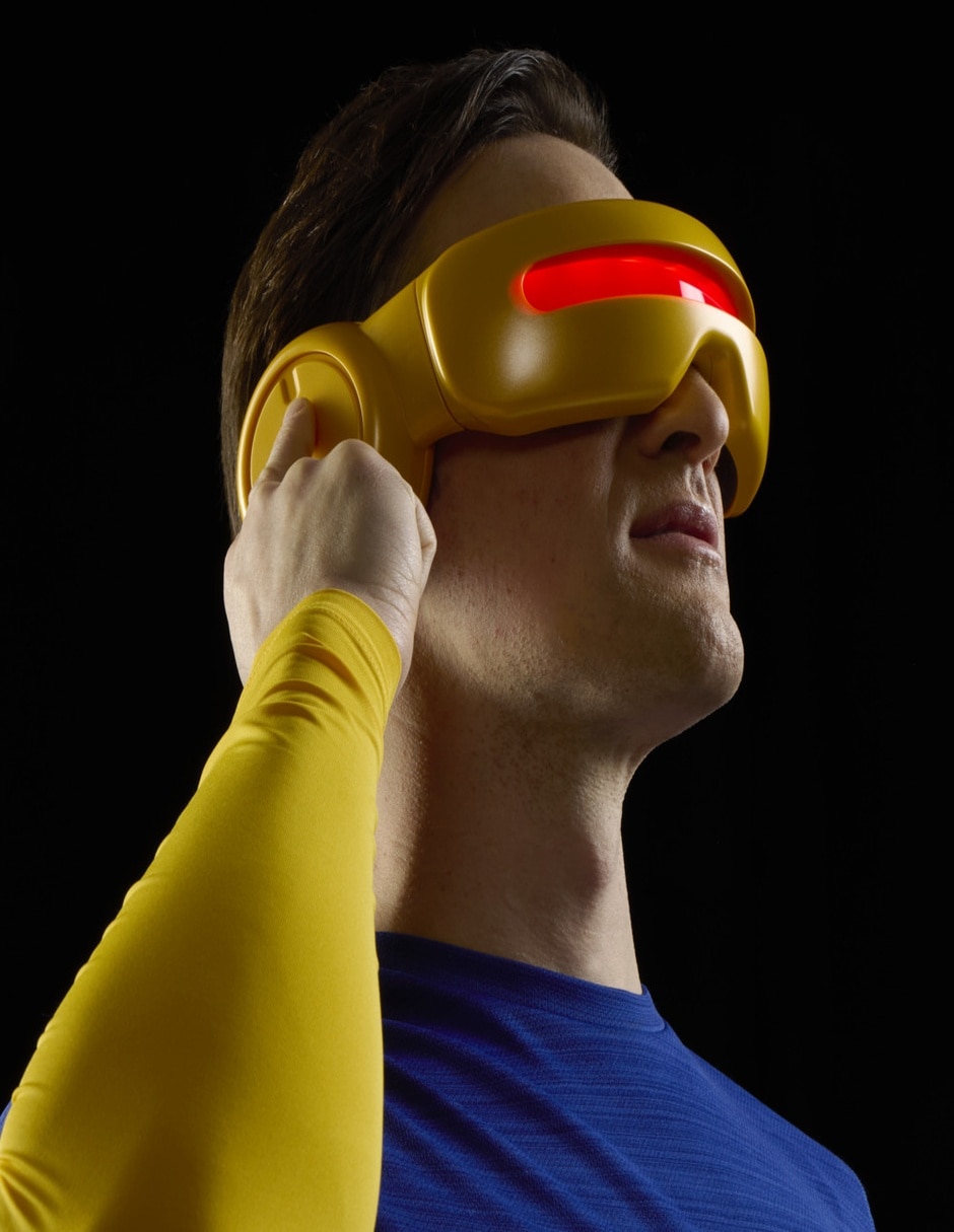 Visor electronico coleccionable X-men '97 Cyclops deluxe con luz 11