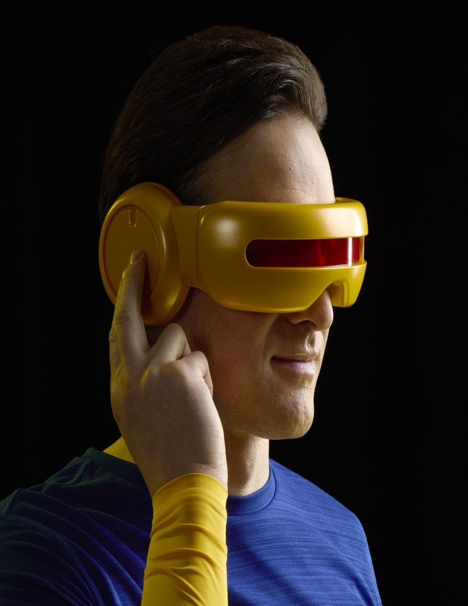 Visor electronico coleccionable X-men '97 Cyclops deluxe con luz 16