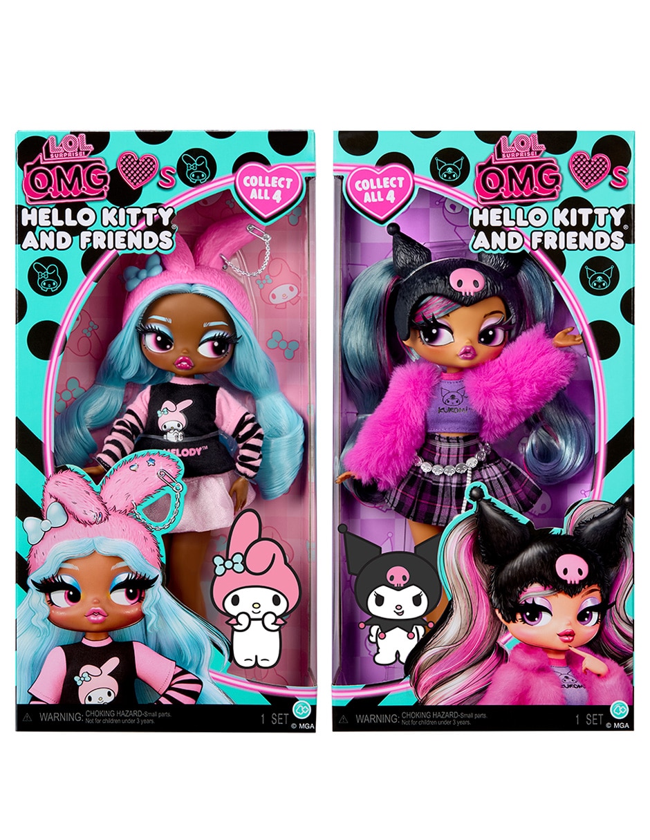 Muñeca Surprise Hello Kitty-Kuromi