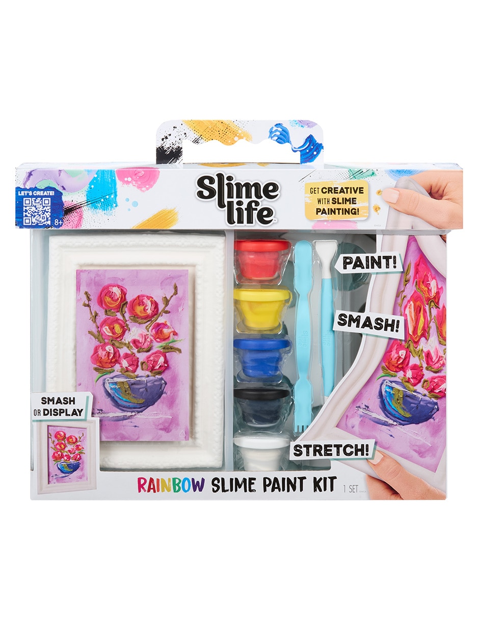 Slime Life Arts & Crafts Rainbow Slime Paint Kit