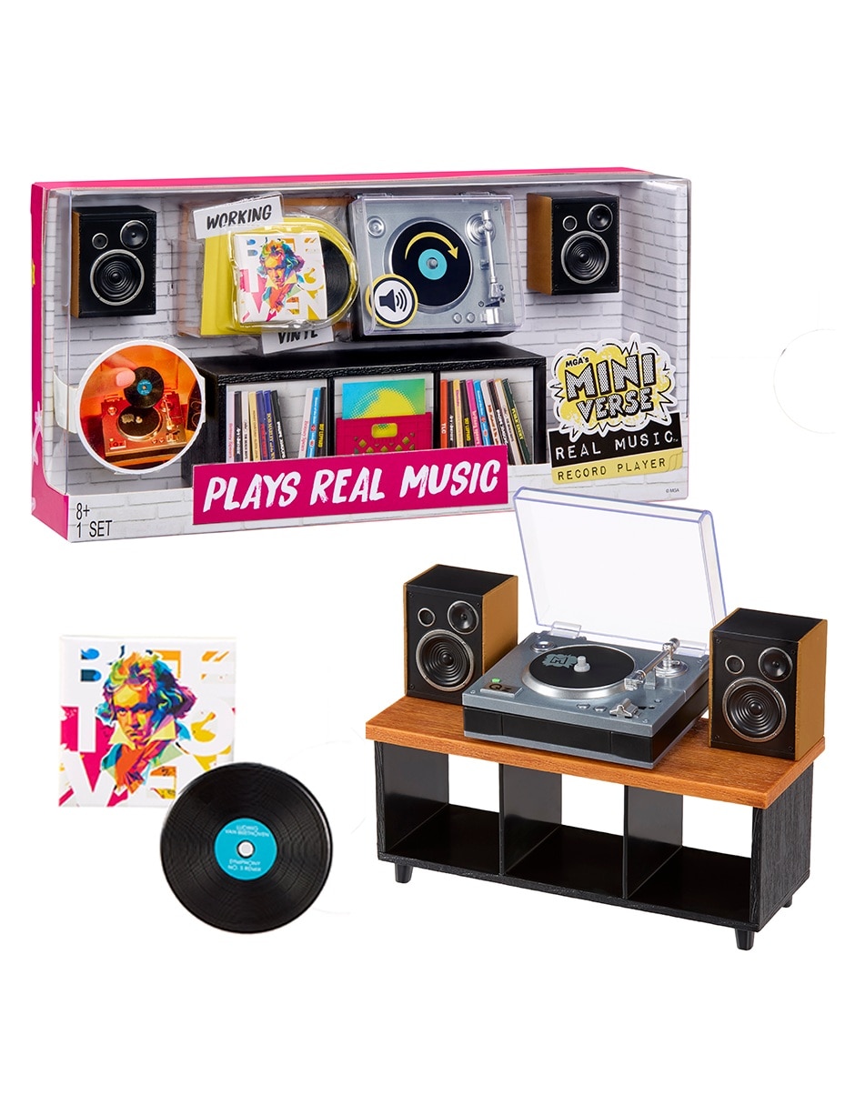 Minicoleccionable Real Music Record Player 2