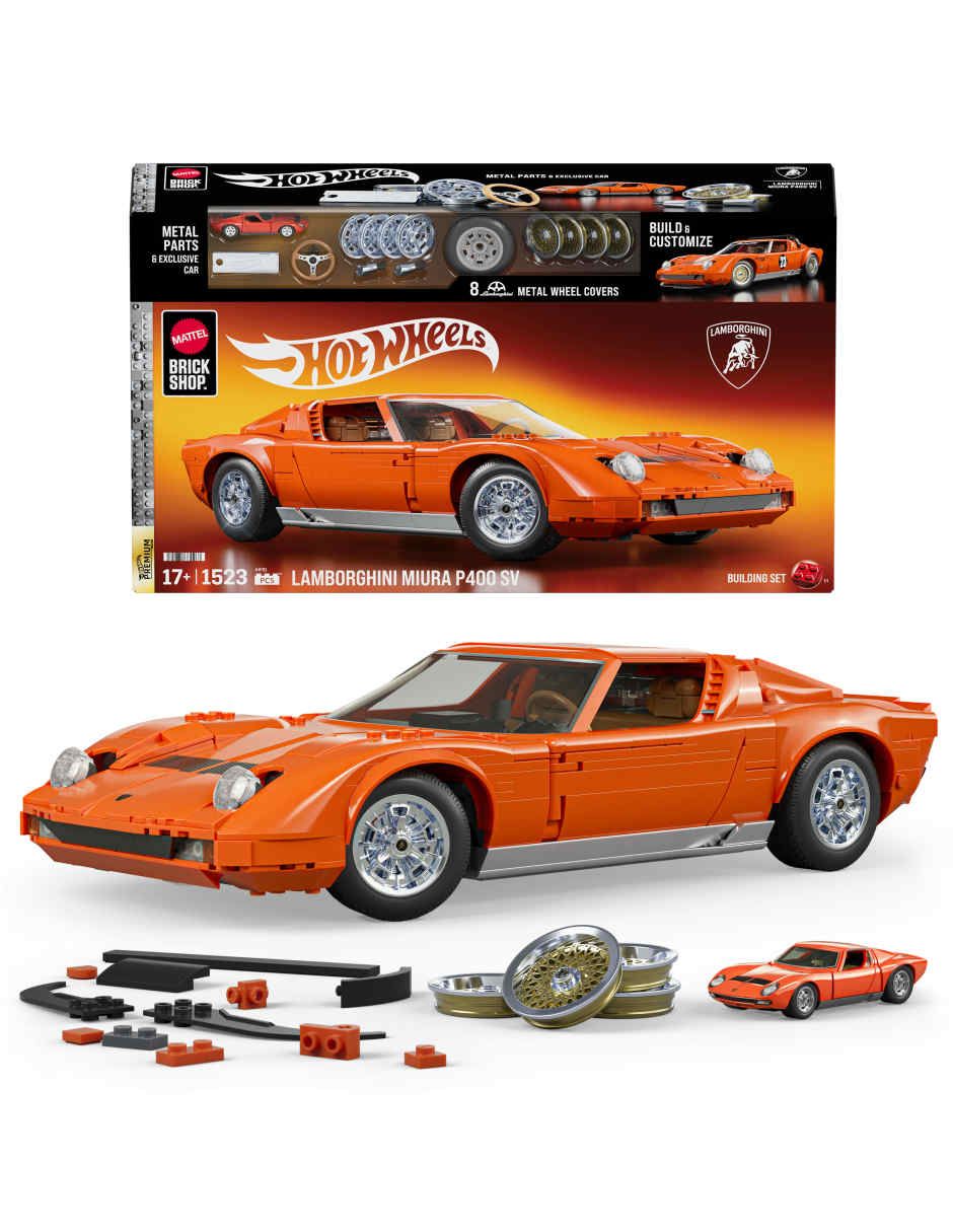 mattel brick shop premium lambo lamborghini miura