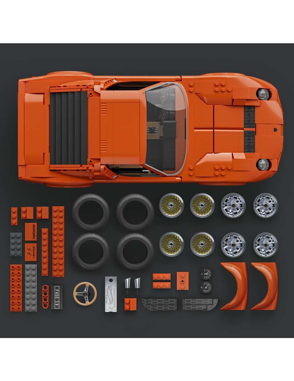 mattel brick shop premium lambo lamborghini miura 4