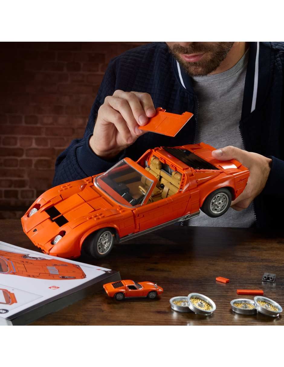 mattel brick shop premium lambo lamborghini miura 2