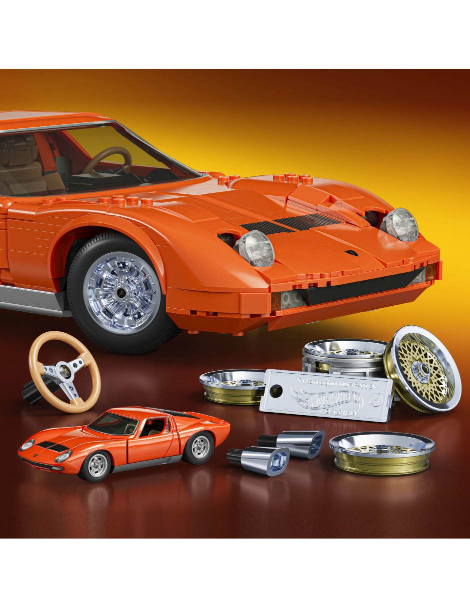 mattel brick shop premium lambo lamborghini miura 6