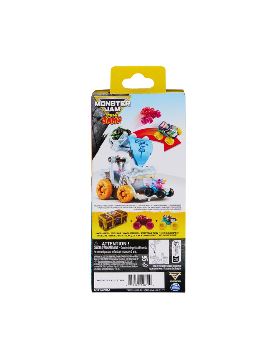 Set de juego Mini Monster Jam 4