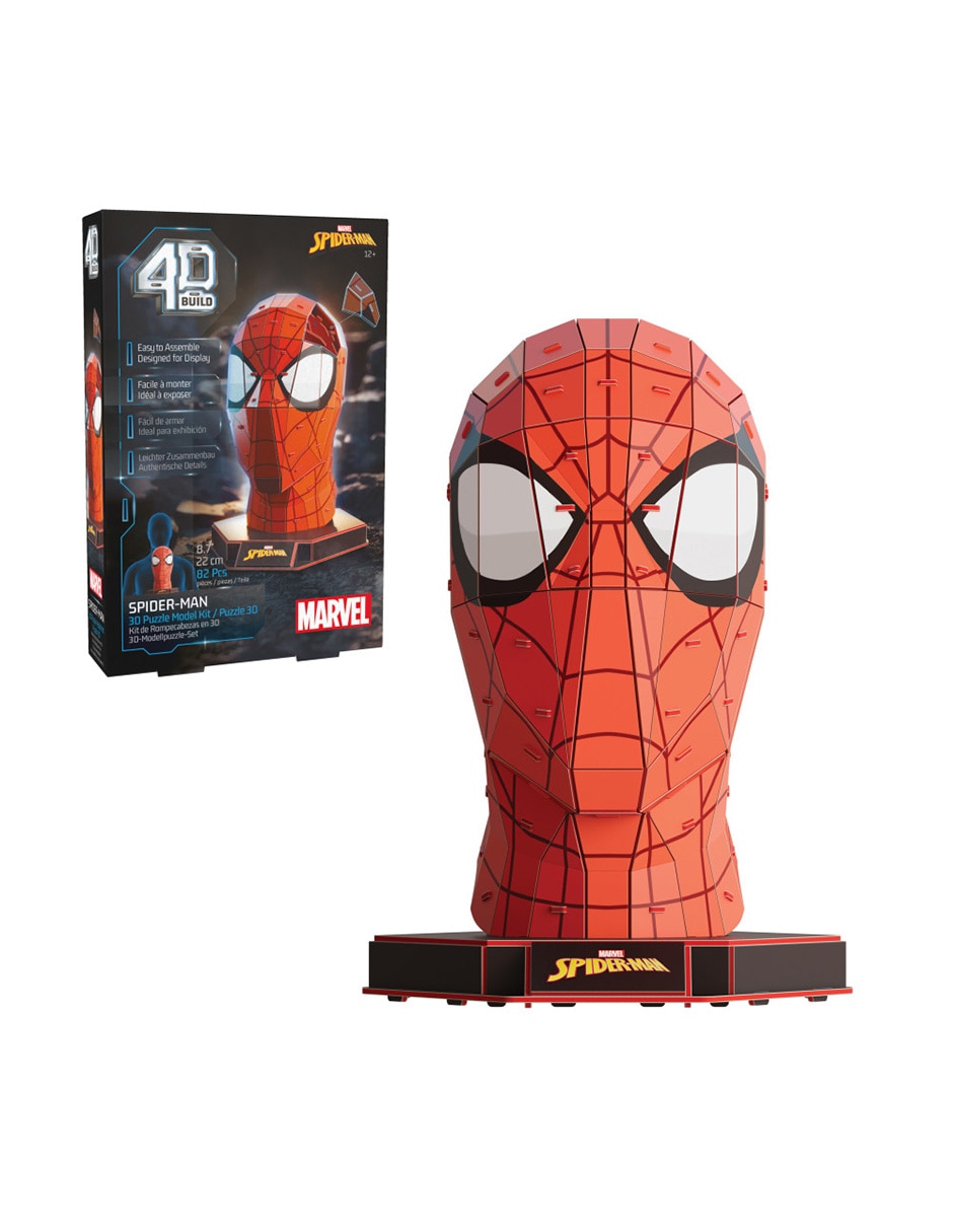Rompecabezas 4D Máscara Spiderman