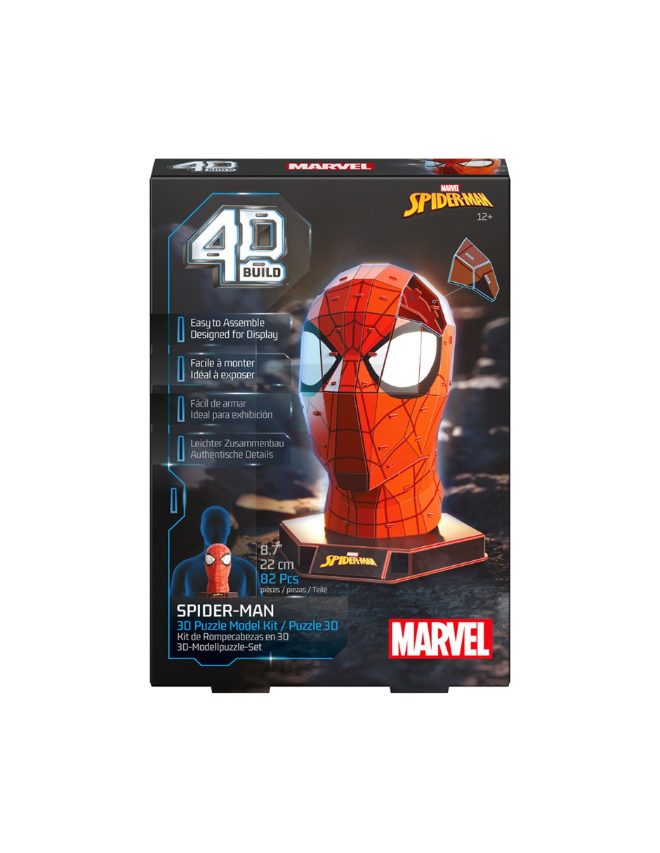 Rompecabezas 4D Máscara Spiderman 3