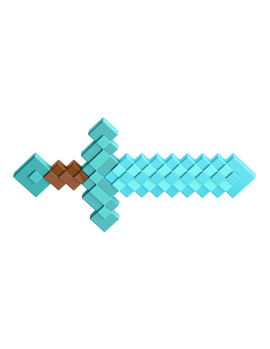 Espada de diamante accesorio de batalla juego de rol para niños 5