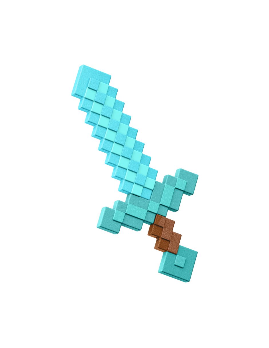 Espada de diamante accesorio de batalla juego de rol para niños 4