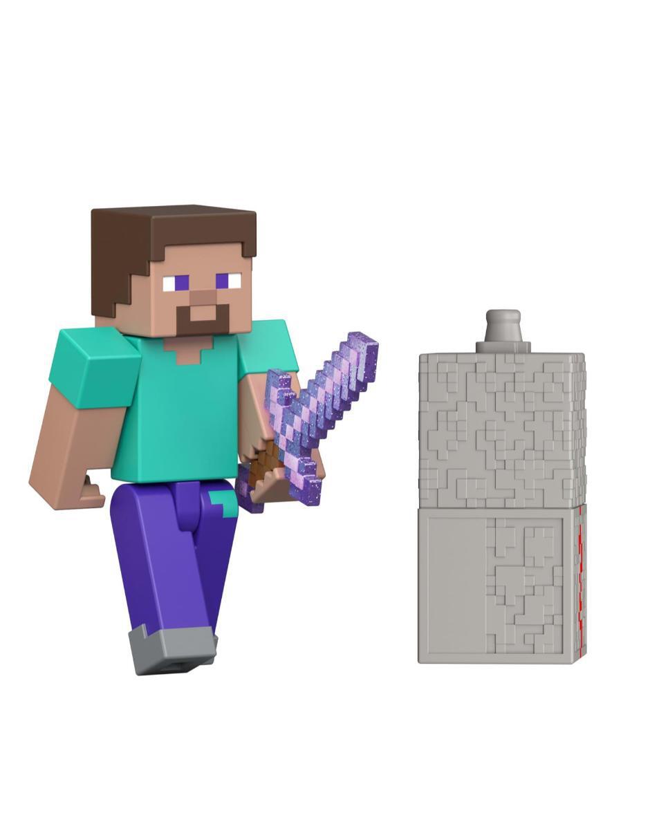 Figura de acción articulada Steve Minecraft 2