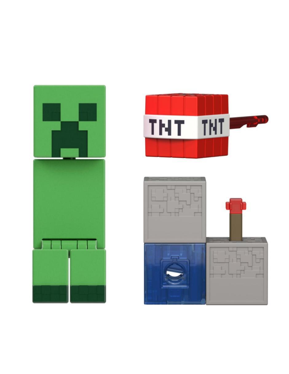 Figura de acción articulada Creeper Minecraft 4