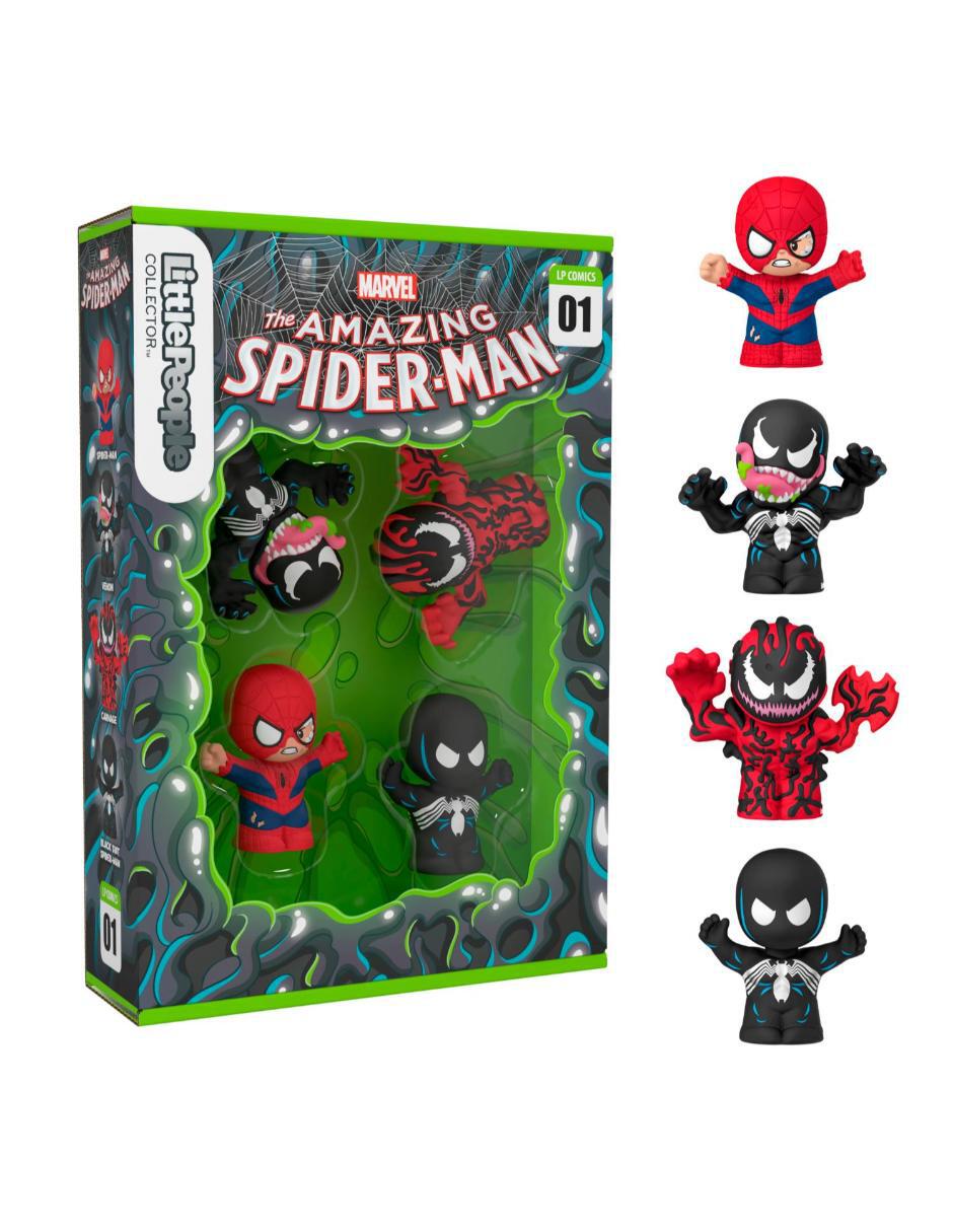Figura de acción Marvel Spider man y Venom