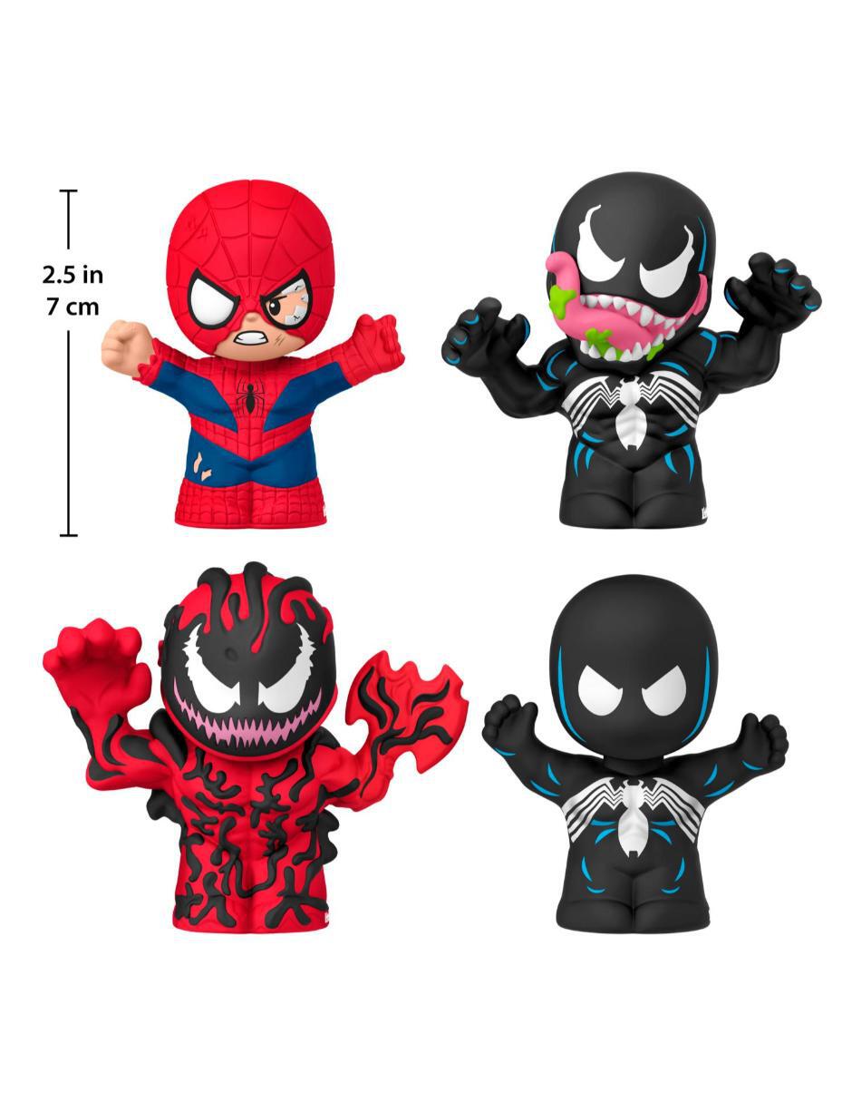 Figura de acción Marvel Spider man y Venom 7
