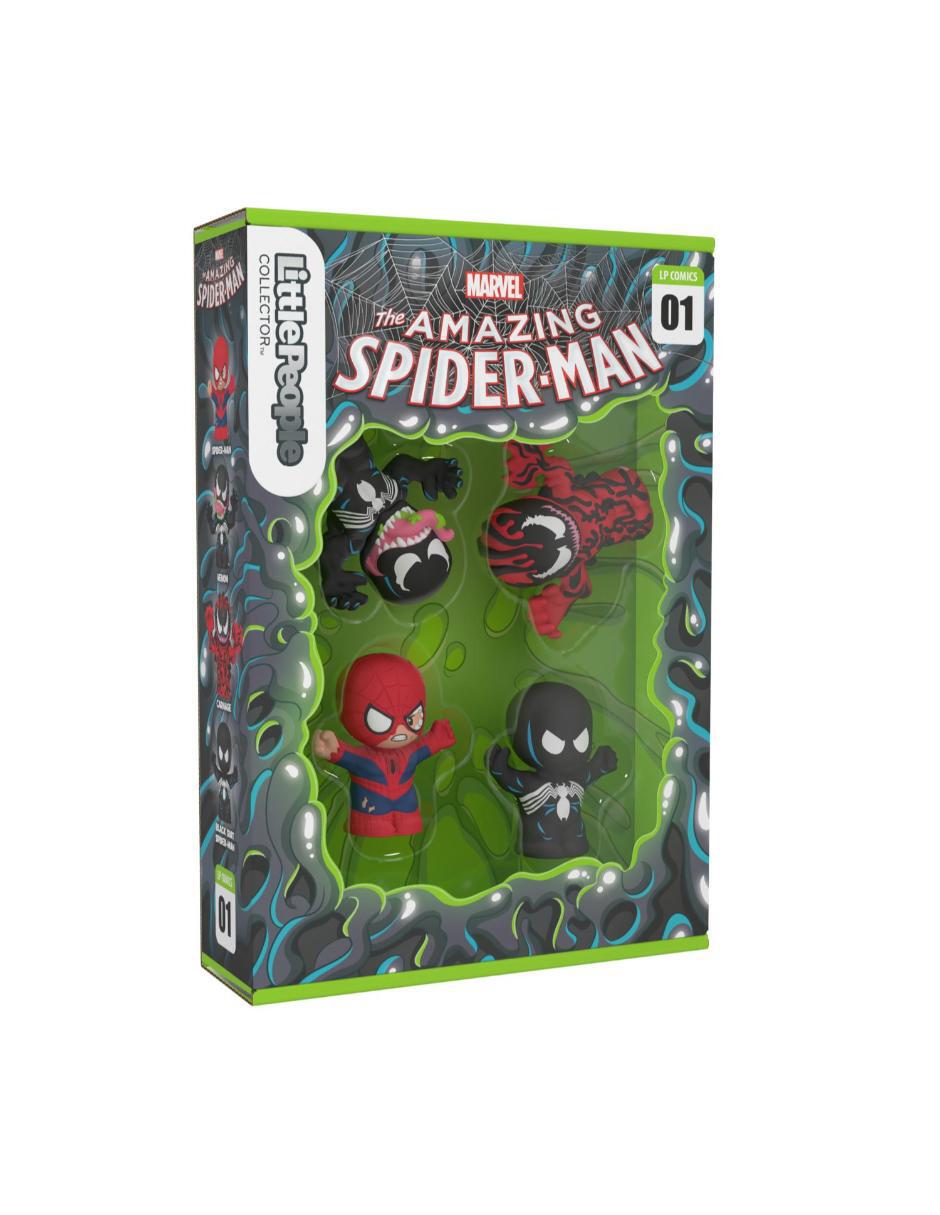 Figura de acción Marvel Spider man y Venom 8