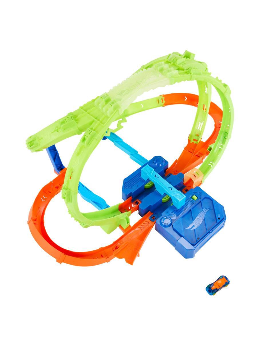 Pista armable Lanzador Sorpresa con Auto Die-Cast 2