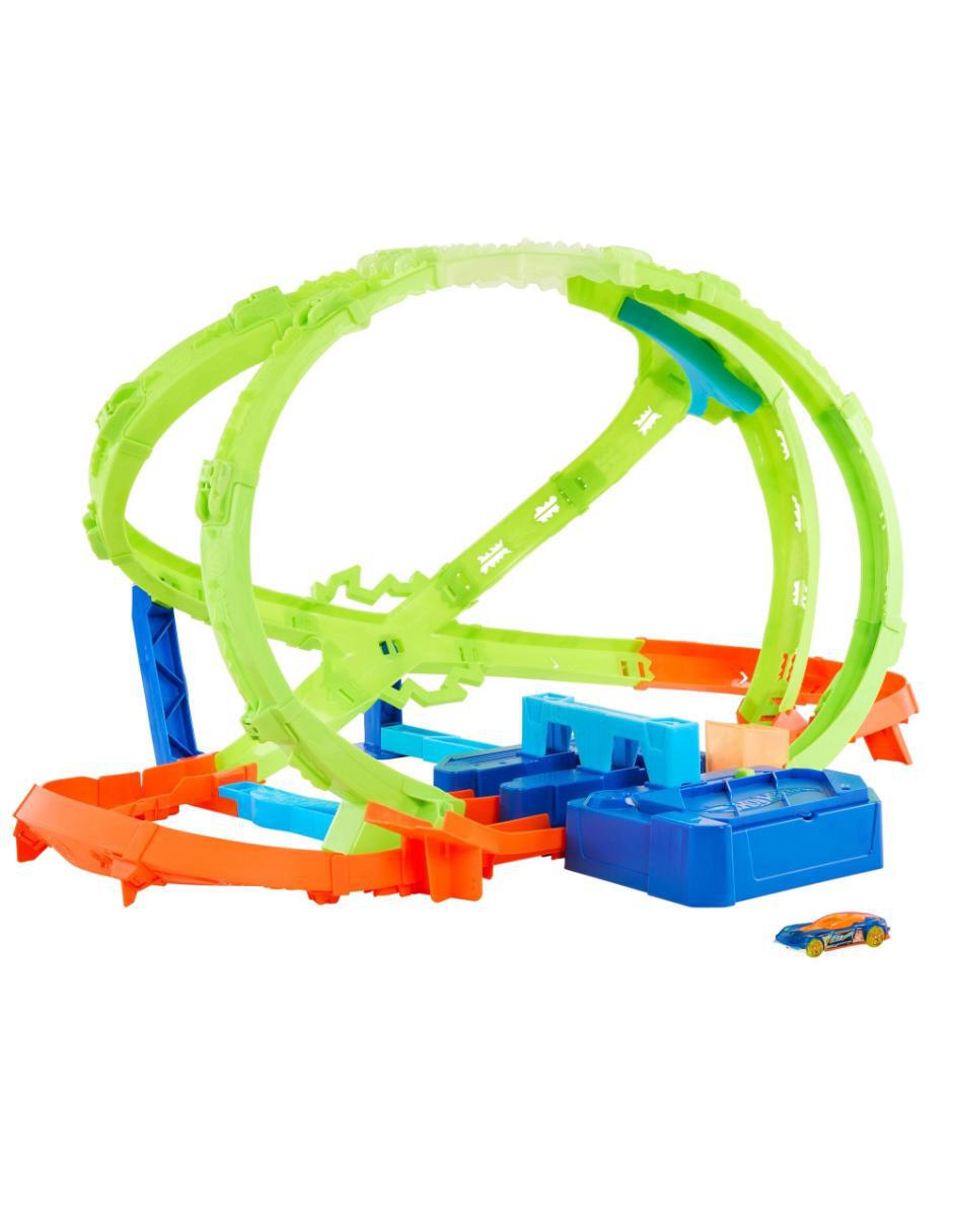 Pista armable Lanzador Sorpresa con Auto Die-Cast 3